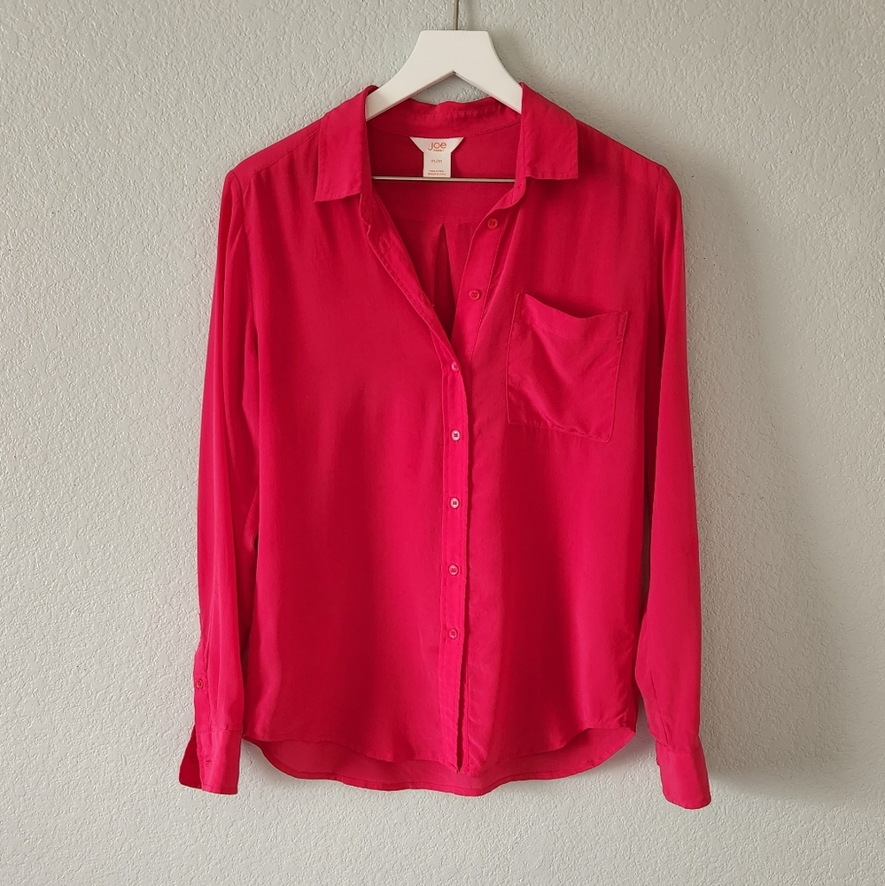 Joe Fresh silk blouse